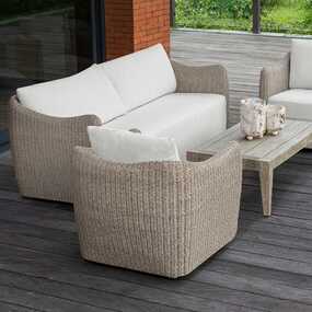 Sunset Outdoor Swivel Lounge Chair